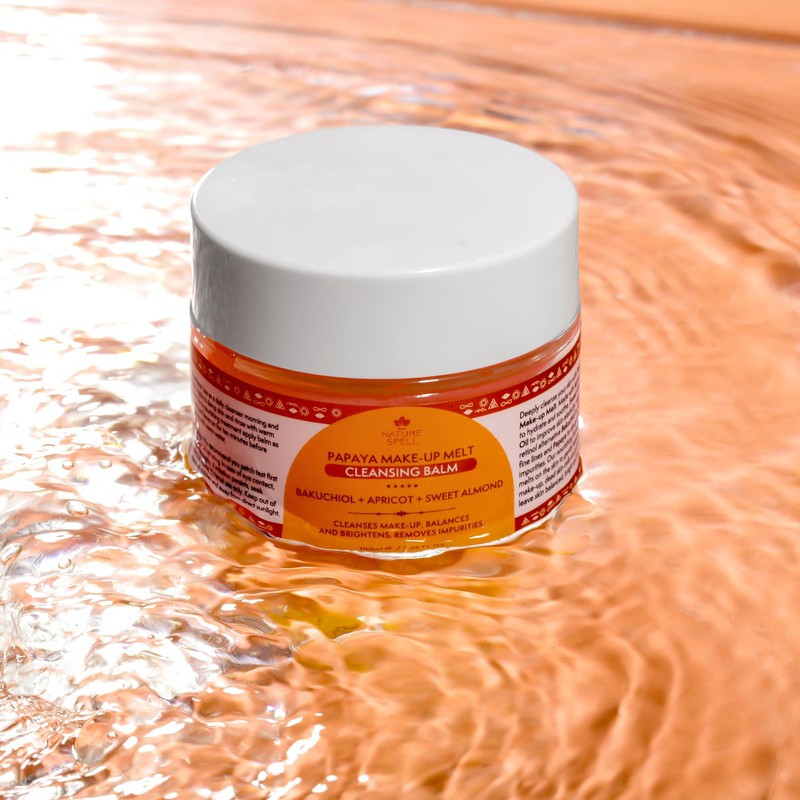 Nature Spell Papaya Cleansing Balm 100ml - Make Up Remover