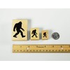 Bigfoot Silhouette Mounted Rubber Stamp - 3 sizes - You