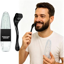 Rodillo Facial para Rostro y Cuerpo - Exfoliación y Cuidado de la Piel - Kit de Aseo para Mejorar la Textura y Brillo de la Piel