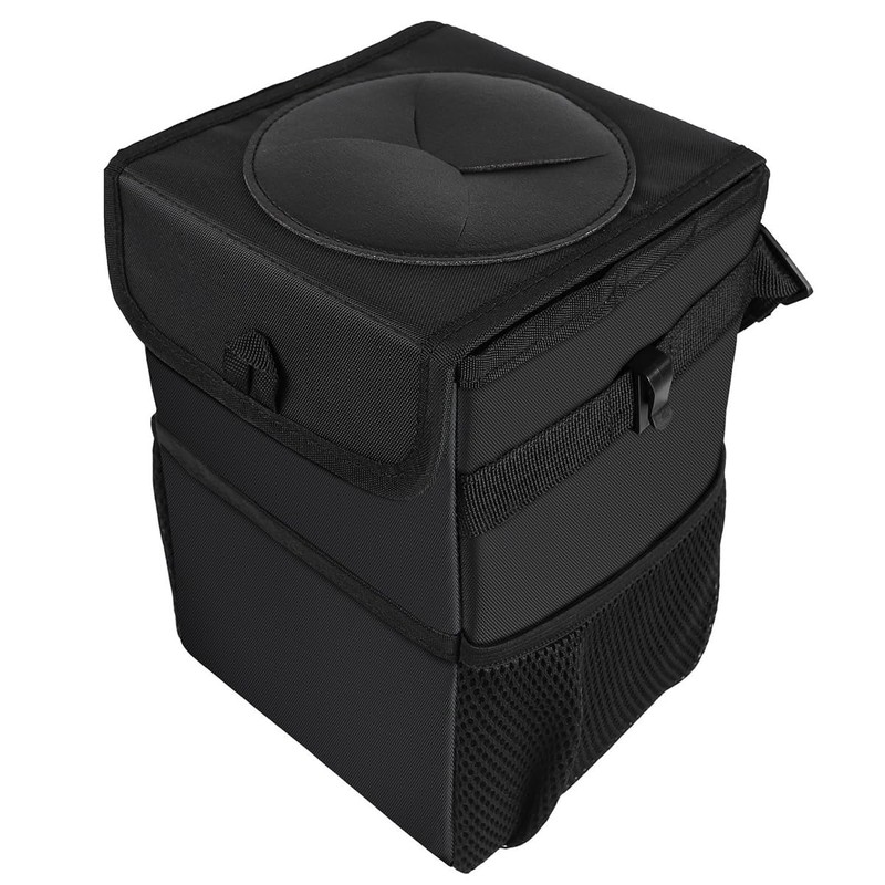 JNNJ Car Rubbish Bin, Foldable Oxford Fabric, Leak-proof Rubbish Bin,