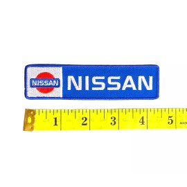 Unbranded Embroidered Patch - Nissan - NEW - Iron-on/Sew-on