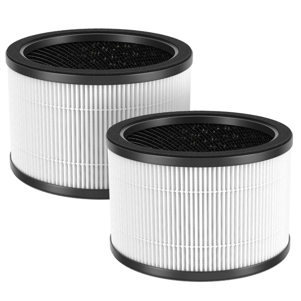 2 Pack H7121101 Replacement Filter, Compatible with Govee H7121, 3-in-1