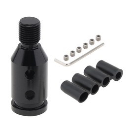 ePathChina Universal Aluminum Alloy Gear Shift Knob Adapter for Non Threaded Shifters M12x1.25, M12x1.25 Shifter Knob Adapter