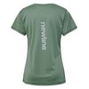 newline Women's nwlBEAT Poly Tee Woman T-Shirt, Laurel Wreath, M