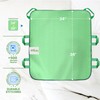 Absorbent Positioning Bed Pads for Elderly with Handles 34"x36"- Washable