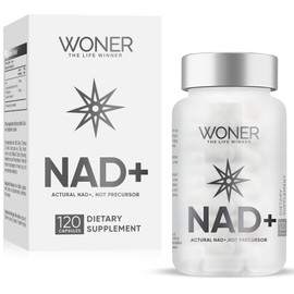 EFINITYER Premium NAD+ Supplement 750mg – Cellular Energy & Metabolism Support with Resveratrol – 120 Capsules