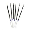 haus & garten 10 x Ballpoint Pen Refills Blue