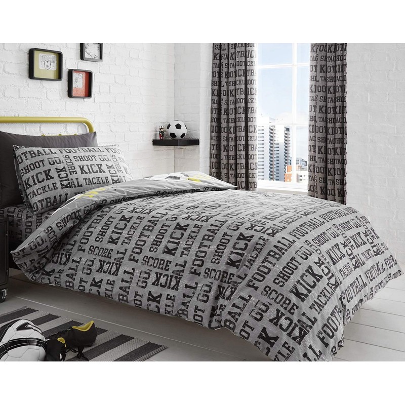 Bedlam - Football - Childrens Duvet Cover Set | Single
