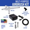 Master Airbrush Multi-Purpose Airbrush Decorating Kit with Dual-Action Air Brush