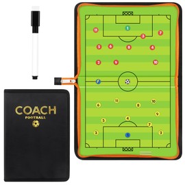 Newthinking Football Tactics Board, Magnetic Football Coaching Strategy Board Kit with Magnets, Whiteboard Marker, Football Coaching Equipment for Teaching and Game
