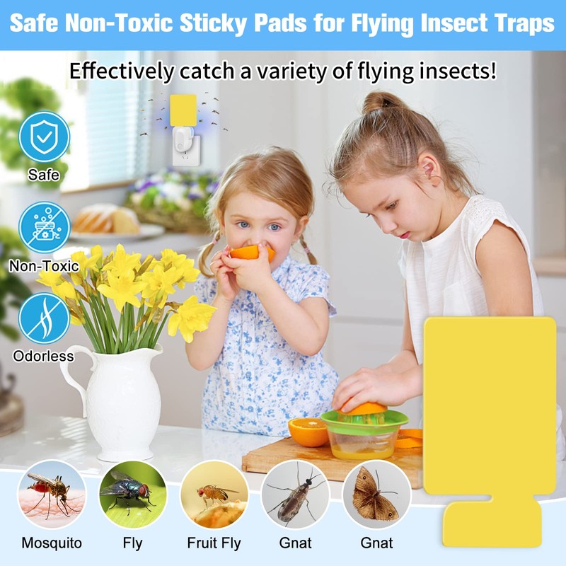 Pestvanish Flying Insect Trap Refill Kit - 6 PCS Yellow