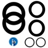 O-Oring Set, Pool Rubber Sealing Rings Washers Round Seal for