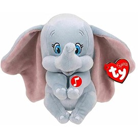 TY 41095 Dumbo Plush Toy, Multi-Colour, Regular