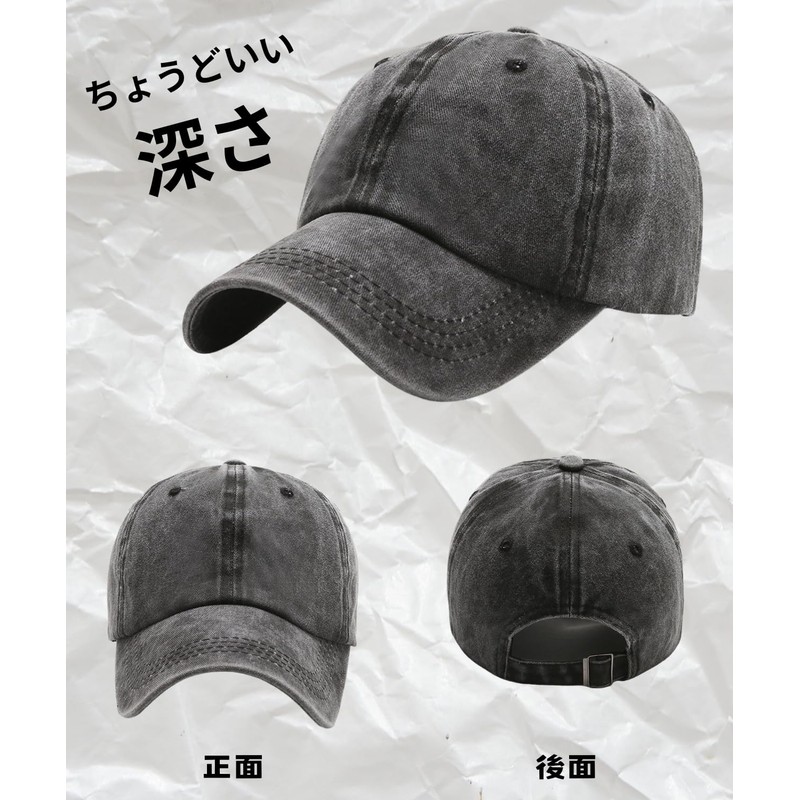 Capprecier Cap, Men's, Women's, Hat, Plain, Adjustable, Spring, Summer, Autumn,