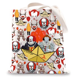 BWWKTOP Clown Evil Clown Crossbody Bag Pennywise Fans Gift Pennywise Face Shoulder Bag Pennywise Merch (Clown-TG)