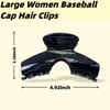 4 Pcs Hat Claw Clip for Women, Trucker & Baseball