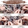 iunio Camo Netting, Camouflage Net, Bulk Roll, Mesh, Cover, Blind