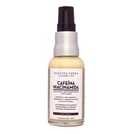 Crema Cafeína Niacinamida Nuestra Tierra Cosmetica Ancestral Anti Ojeras
