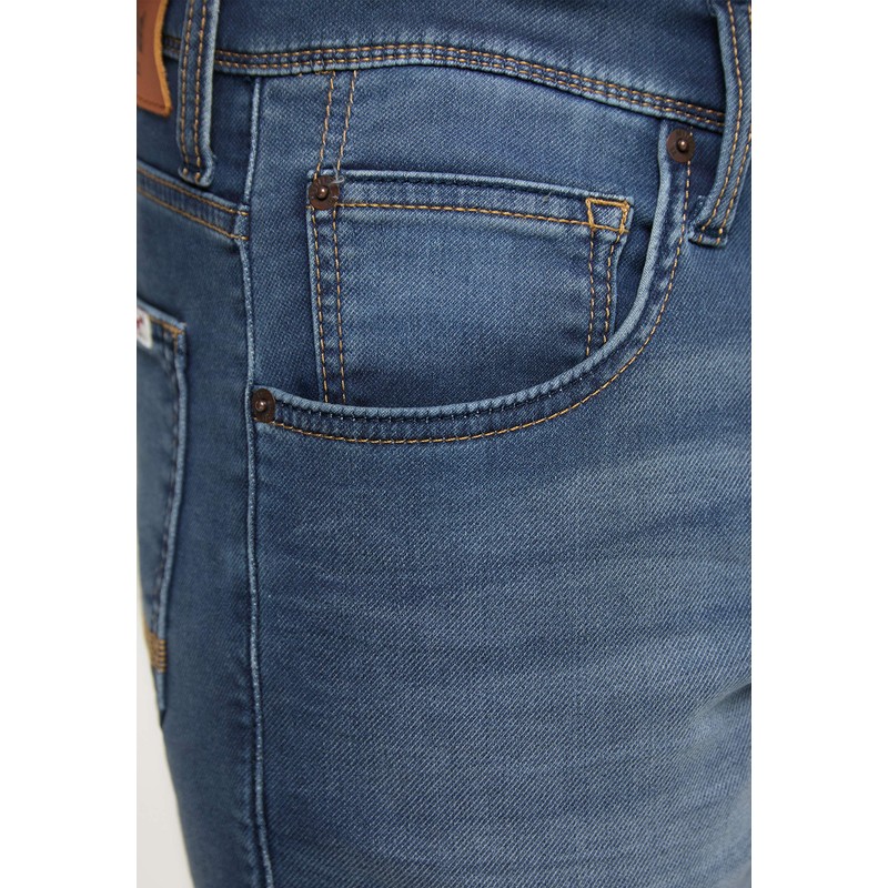 Mustang Men's Regular Fit Chicago Short Jeans, Denim Shorts (Chicago