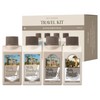 Milk Baobab Travel Travel Kit White Soap Shampoo Set BNS