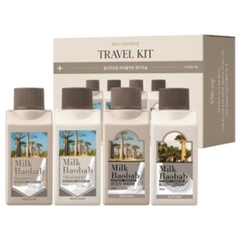 Milk Baobab Travel Travel Kit White Soap Shampoo Set BNS / 밀크바오밥 트래블 여행용 키트 화이트솝 샴푸 세트 BNS