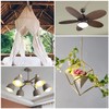 21 Sets Ceiling Hooks for Hanging Plants, Plasterboard Hooks for
