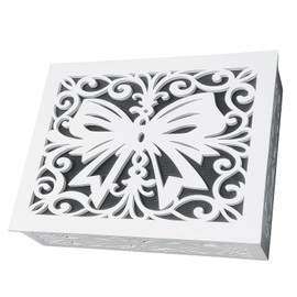 Doorbell Chime Cover Box Only Bow Designed Modern Home Decor Wooden Chime Box as House Warming Gifts New Home Idea