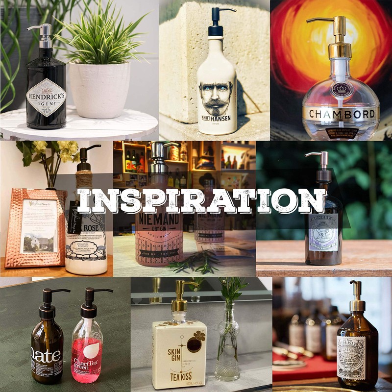 ALTGLAS Stainless Steel Liquid Soap Dispenser Pump 'Zagreb' - Replacement