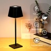 Table Lamp 2000mAh Rechargeable Metal Table Light Decorative Modren Desk