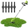 DYTHHN 20Pcs Reusable Grass Trimmer Replacement Blades Strong Plastic Grass