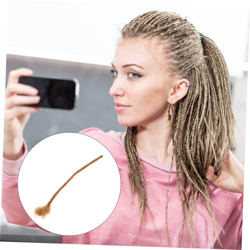 OHPHCALL Dreadlock Wig Real Hair Dread Extensions for Costumes Comfortable