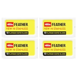 Feather - 40 Double Strand Razor Blades