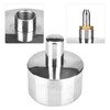 400ml Stainless Steel Thickened Alcohol Burner with Screw and Wick