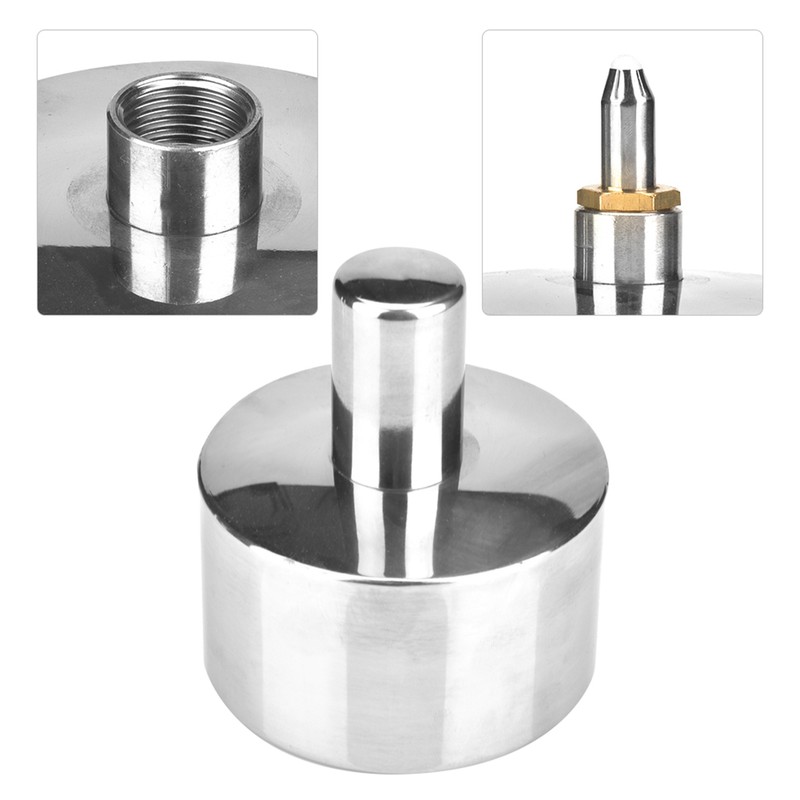 400ml Stainless Steel Thickened Alcohol Burner with Screw and Wick