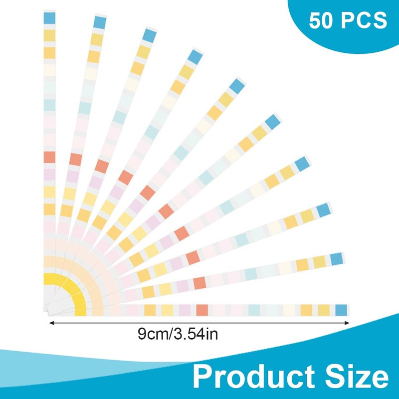 OHREN 50 Items Water Hardness Test Strips Test Kit -