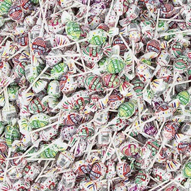Blow Pops 2.5 LBS Assorted Lollipops Variety- Watermelon Strawberry Cherry Grape Sour Apple -Bubbled gum filled lollipops in bulk