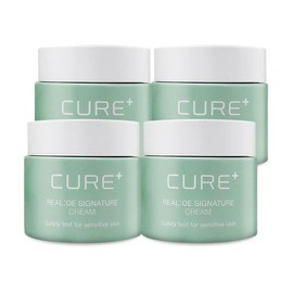 Kim Jeong-moon Aloe 김정문알로에 큐어 리알로에 시그니처 크림 55ml 피부진정 4개 Ss (44355088) 단일색상 1개