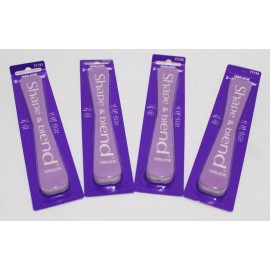 Nailene Shape and Blend 2-way Nail File Nile Buffer (4 packs)