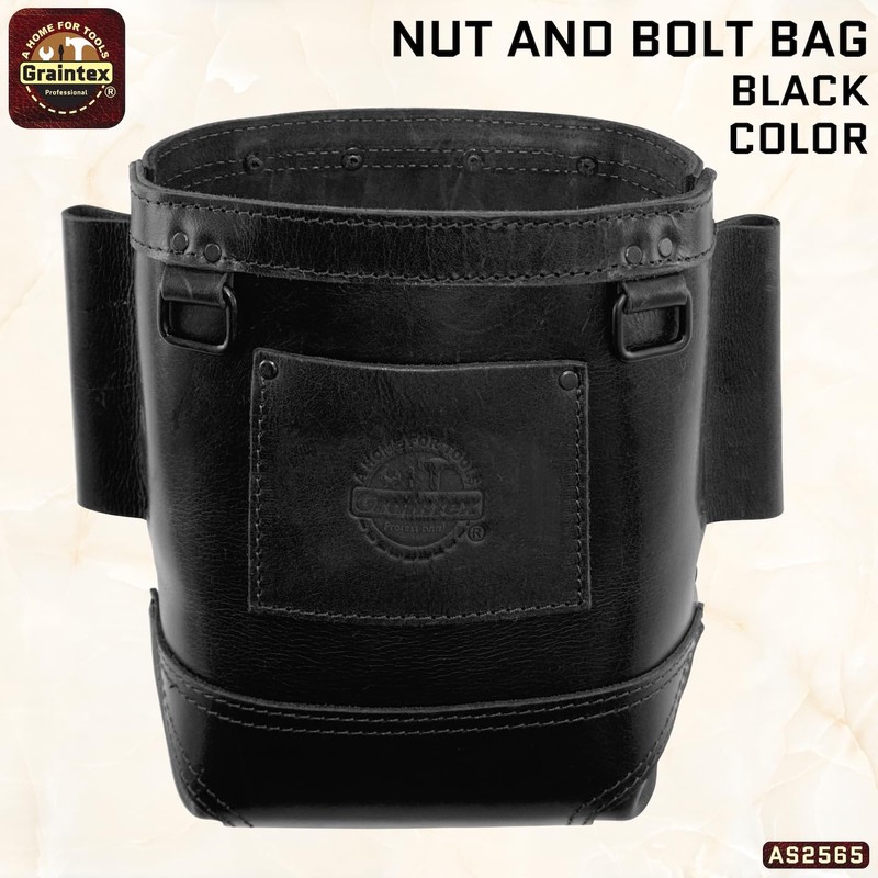 Graintex AS2565 :: Nut & Bolt Bag with Bull-Pin Loop