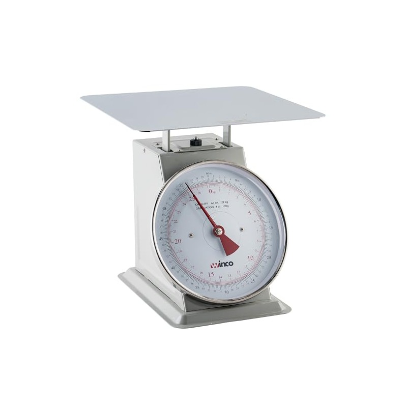 Winco 60-Pound Scale with 9-Inch Dial