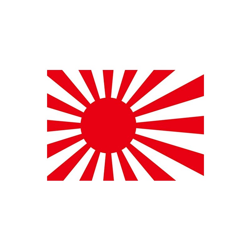 Magnet, Car Flag Series (Asahi Flag, 5.9 x 3.9 inches