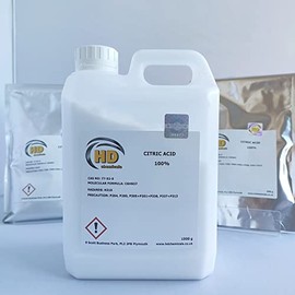 CITRIC ACID 150g - 5kg Food Grade Anhydrous Descaler Bath Bombs Home Brewing (250g)