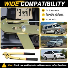 Wadoy SLY-10500 Parking Brake Cable Removal Tool, 14" Cable Coupler Pliers