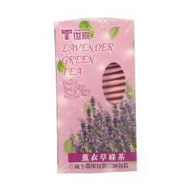 TRADITION LAVENDER GREEN TEA, 20 TEA BAGS