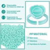 Pretty memory Glue Rings for Eyelash Extensions 100PCS Lash Glue