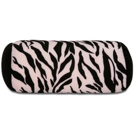 Deluxe Comfort Mooshi Squish Microbead Bed Pillow, 14" x 7" - Airy Squishy Soft Microbeads - Eighteen Fun Bubbly Colors To Choose From - Cuddly And Fun Dormroom Accessory - Bed Pillow, Wild Zebra