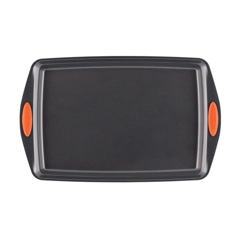Rachael Ray Nonstick Bakeware Set with Grips, Nonstick Cookie Sheets