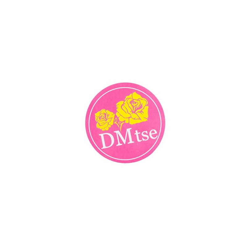 DMtse Round Jumbo Velour Powder Puff w Ribbon 4 Diameter