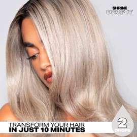 SHRINE Drop It ASH BLONDE Toner Drops | Damage-Free Colouring | 10ml