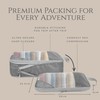 9pc Compression Packing Cubes Set - Travel Organiser for Luggage